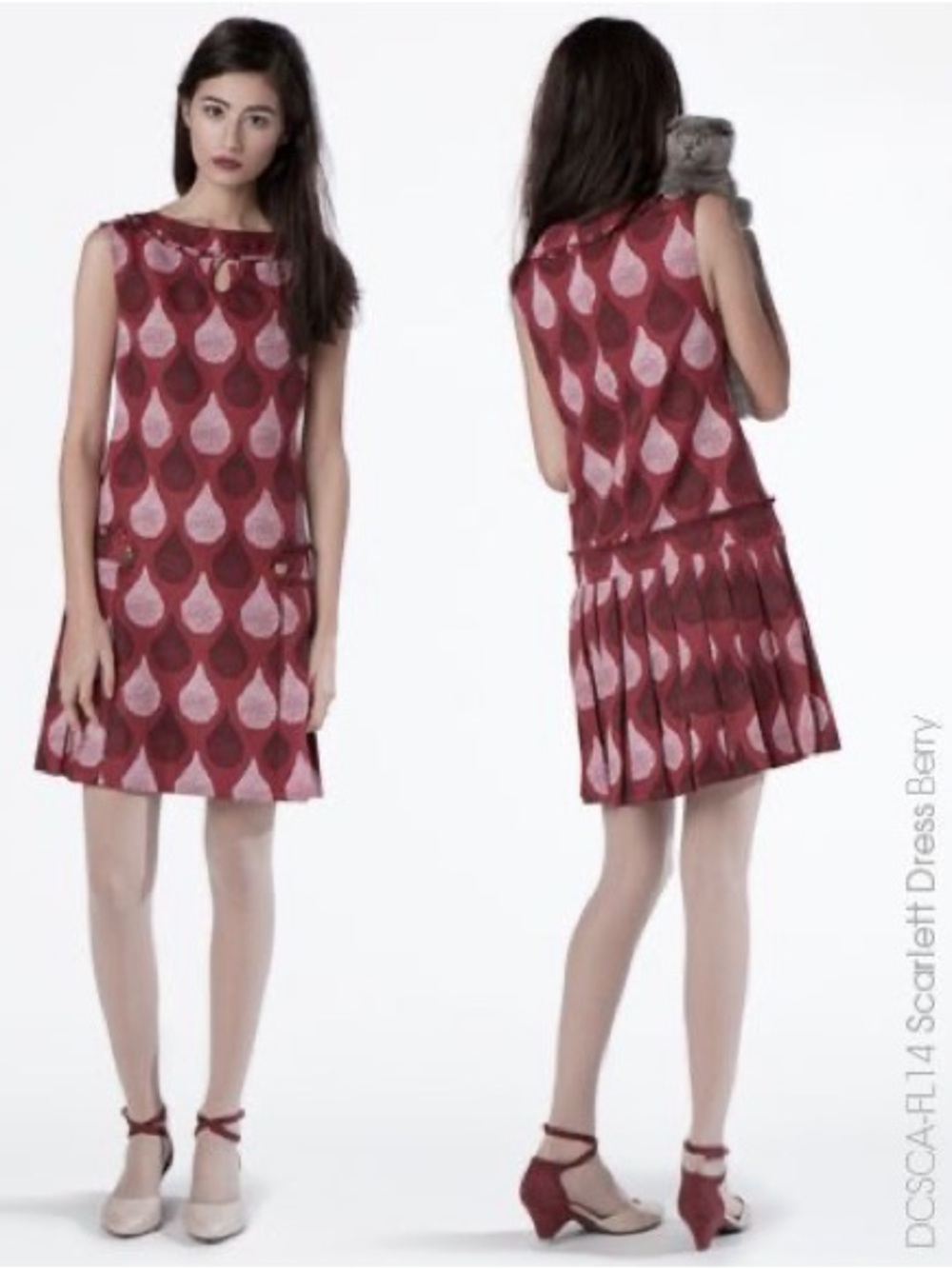 Dear Creatures Berry Scarlett Dress